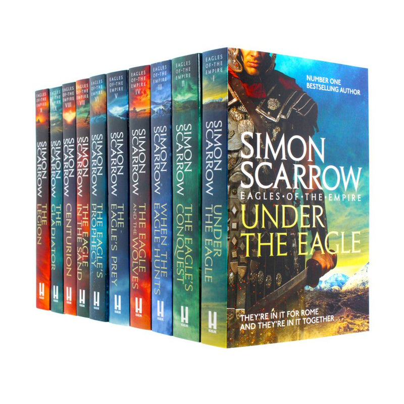 Simon Scarrow 5 Books collection Set Eagles of the Empire Series and Roman  Arena