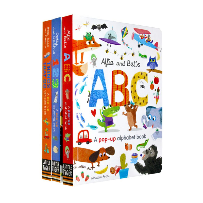Little Learners Pop-Up Collection 3 Books Box Set