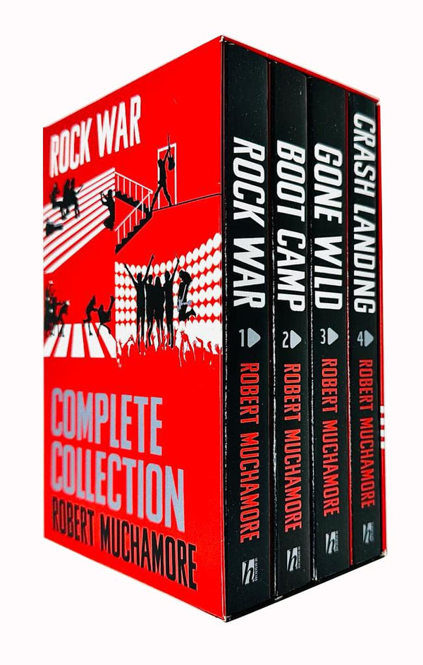 Robert Muchamore Rock War Series (1-4) Collection 4 Books Set Pack