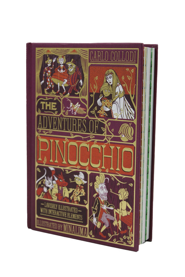 The Adventures of Pinocchio (MinaLima Edition): Illustrated with Interactive Elements By Carlo Collodi