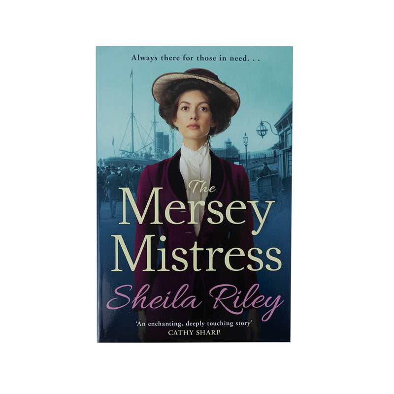 Sheila Riley Dockside Saga Collection 2 Books Set (The Mersey Mistress, The Mersey Angels)