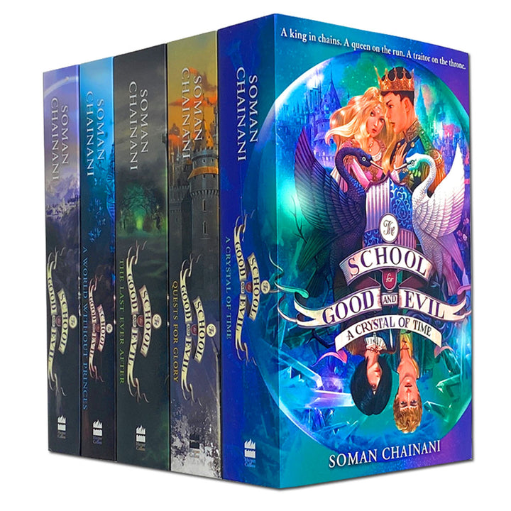 The School for Good and Evil Series – 5-Book Collection by Soman Chainani: Fantasy Adventure, good vs evil, Friendship, & Engaging Tales for12+ years