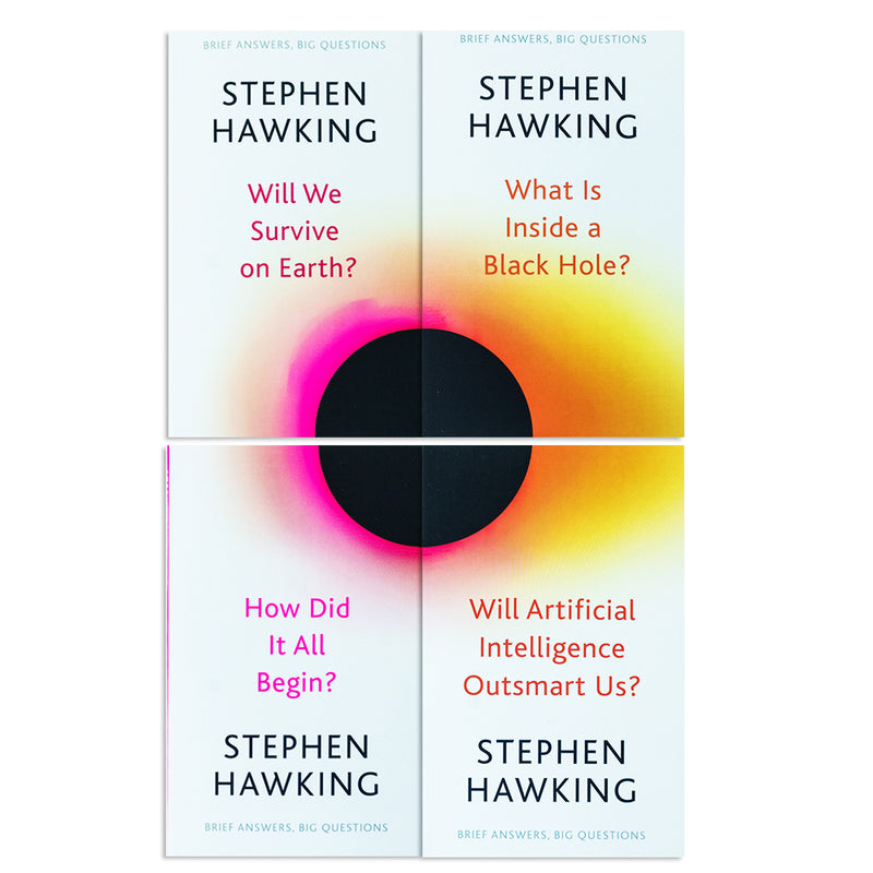 Brief Answers, Big Questions 4 Books Collection Set By Stephen Hawking