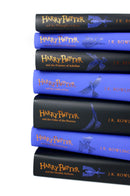 Photo of Harry Potter Ravenclaw House Collectors Edition Spines by J.K. Rowling on a White Background
