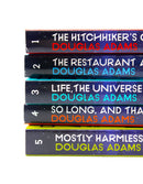 The Complete Hitchhiker's Guide to the Galaxy Boxset New Cover By Douglas Adams