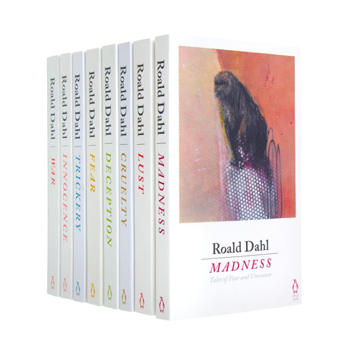 Roald Dahl Collection: Trickery, War,Fear,Innocence – 8 Books Pack Set – Deception, Adventure, and stories in Classic Children's Fiction by Roald Dahl