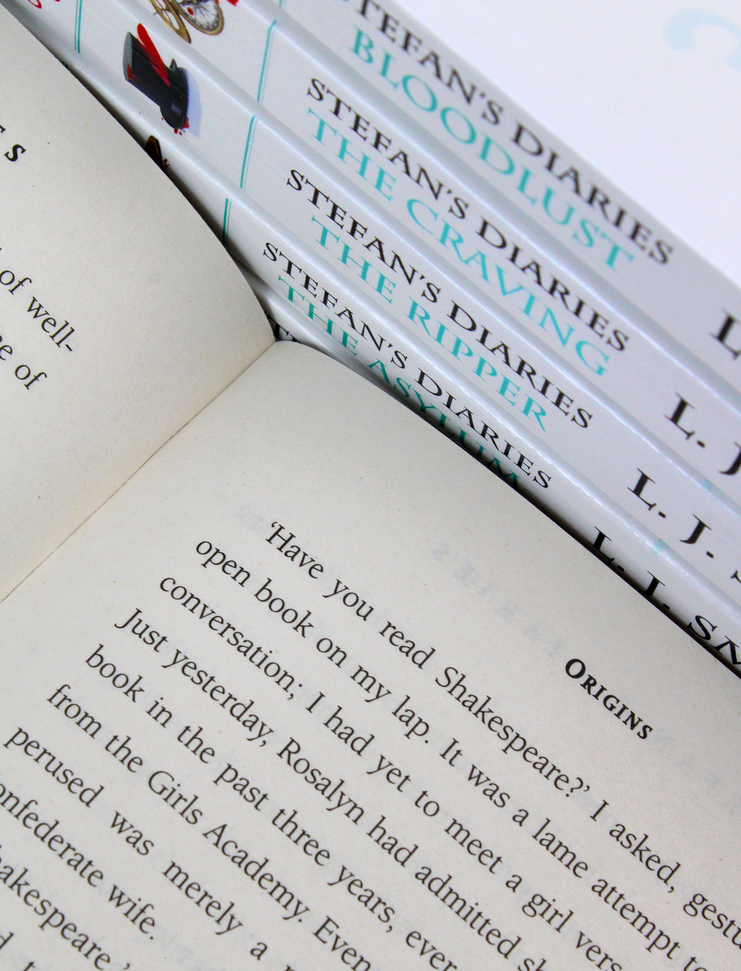 The Vampire Diaries: Stefan’s Diaries Box Set (Books 1–6) by L.J. Smith | YA Paranormal Romance & Fantasy Series for Teens | Supernatural Must-Read