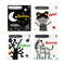 Usborne Baby's Black and White 4 Books Collection Box Set (Animals, Outdoors, Hello! & Bedtime)