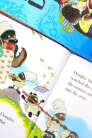 Photo of The Great Big Hugless Douglas Box Set Pages by David Melling on a White Background