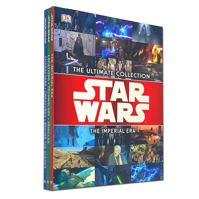 The Ultimate Star Wars Collection 3 Books Set Inc Giant Poster & Stickers