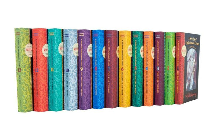 A Series of Unfortunate Events 13 Books Collection by Lemony Snicket | Children's Adventure, Fiction, Mystery, Humor, Family Stories for 12+ years