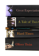 Major Works of Charles Dickens 5 Books Collection Boxed Set (Great Expectations, A Tale of Two Cities, A Christmas Carol, Hard Times & Oliver Twist)