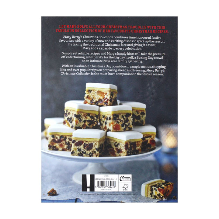 Mary Berry’s Christmas Collection Book| 100+ festive recipes, holiday cooking, baking, entertaining, seasonal meals, desserts, party food, tips