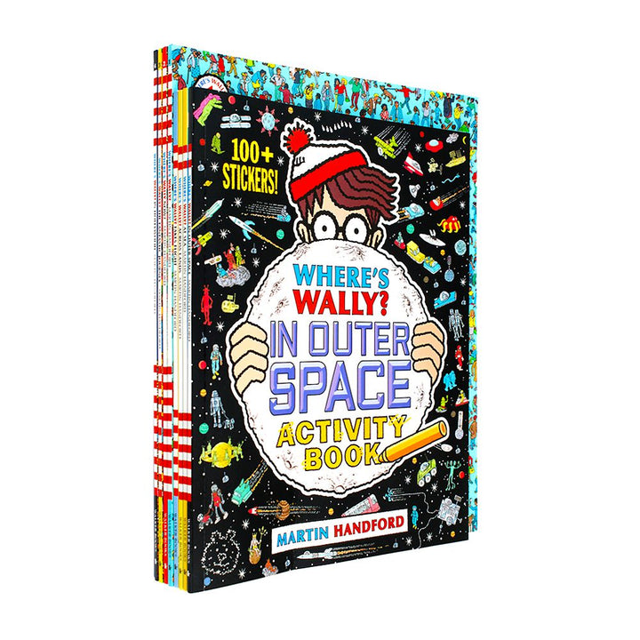 Where’s Wally? 8 Book Adventure & Activity Set | Fun Seek-and-Find Puzzle Books for Kids | Interactive, Educational & Imaginative Play