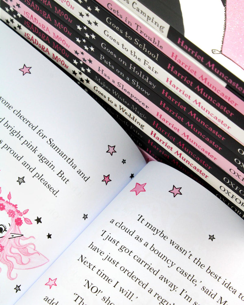 Harriet Muncaster Isadora Moon Collection 13 Books Set ( Has a Birthday, Goes Camping , Gets in Trouble & Many More!)