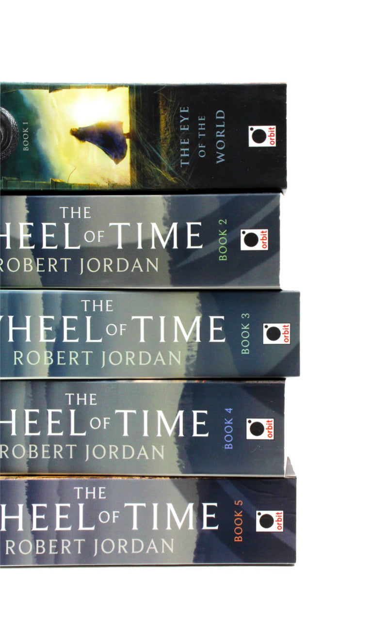 Robert Jordan Wheel of Time Collection 5 Books Set (Book 1-5