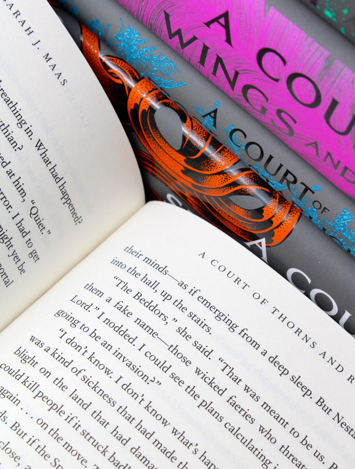 A Court of Thorns and Roses 5 Books Box Set by Sarah J. Maas | Fantasy Romance Series, Epic Adventure,Young Adult Fiction, Bestselling Novels Collection