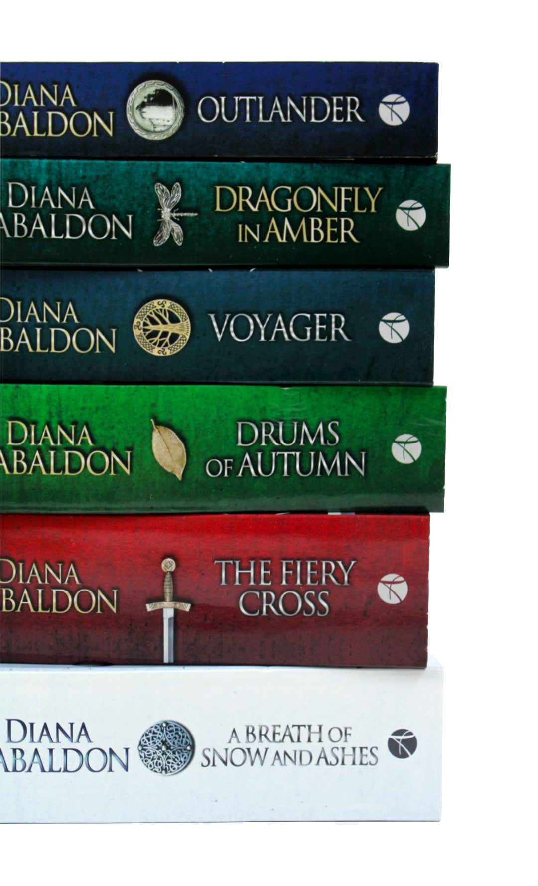 Outlander Series 1 Collection 6 Books Set by Diana Gabaldon – Historical Fiction, Romance & Time-Travel Adventure (Drums of Autumn, Fiery & More)