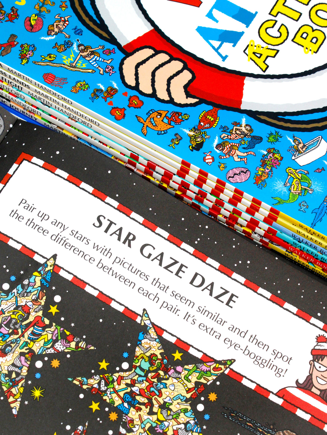 Where’s Wally? 8 Book Adventure & Activity Set | Fun Seek-and-Find Puzzle Books for Kids | Interactive, Educational & Imaginative Play