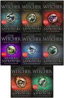 Andrzej Sapkowski Witcher Series Collection 8 Books Set Season of Storms Inc The Last Wish -Netflix