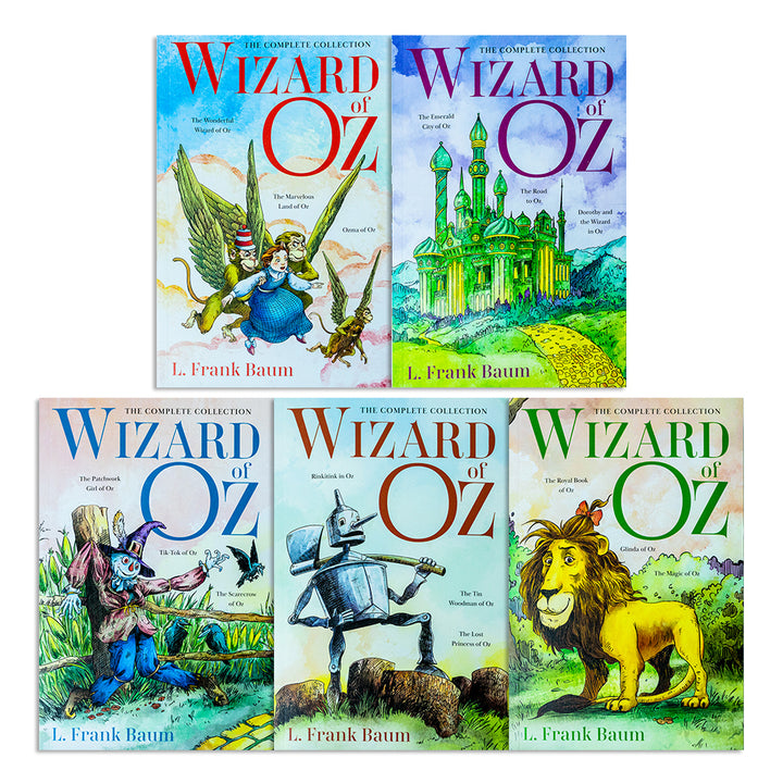 The Complete Wizard of Oz Series Collection: 15 Books by L. Frank Baum | Classic Fantasy Adventures & Enchanting Tales for Ages 8–12