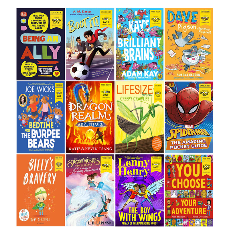 Set (The Strangeworlds Travel Agency, Being an Ally, Marvel Spider-Man Pocket Guide, Boot It!, Billy's Bravery & More)