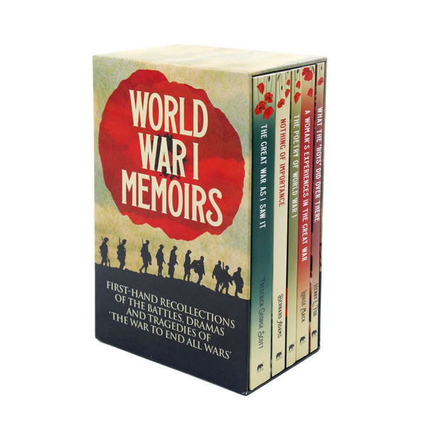 Photo of The World War One Memoirs on a White Background