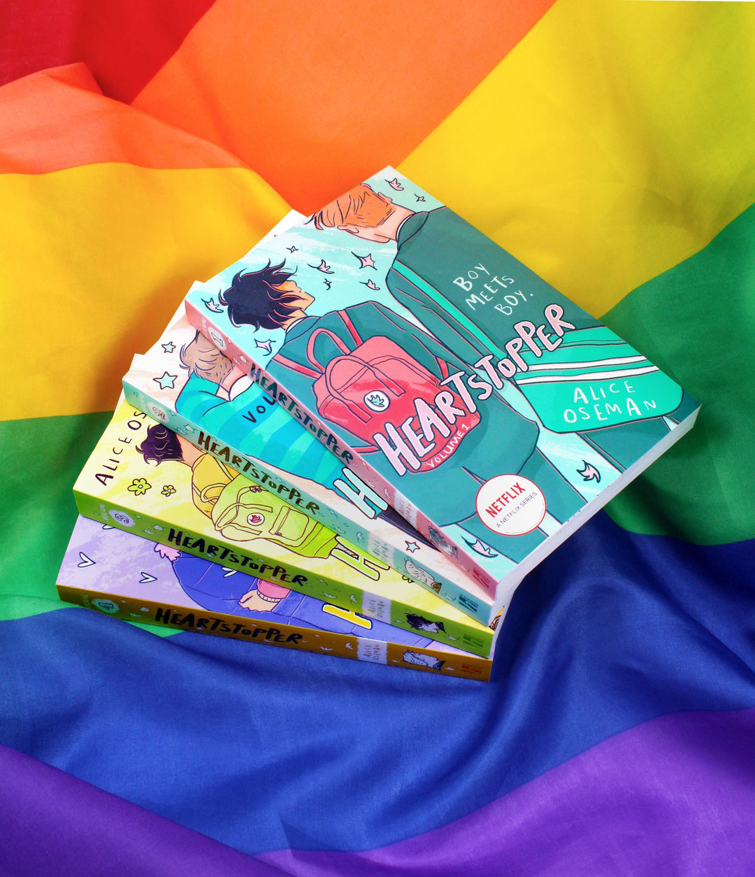 Heartstopper Series Volume 1 4 Books Collection Set By Alice Oseman NE heartstopper-series-volume-1-4-books-collection-set-by-alice-oseman-ne