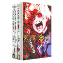 Photo of Tokyo Ghoul Manga Volume 11-14 Book Set by Sui Ishida on a White Background