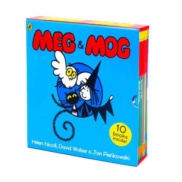 Meg and Mog Collection 10 Books Box Set By Helen Nicoll and Jan Pienkowski