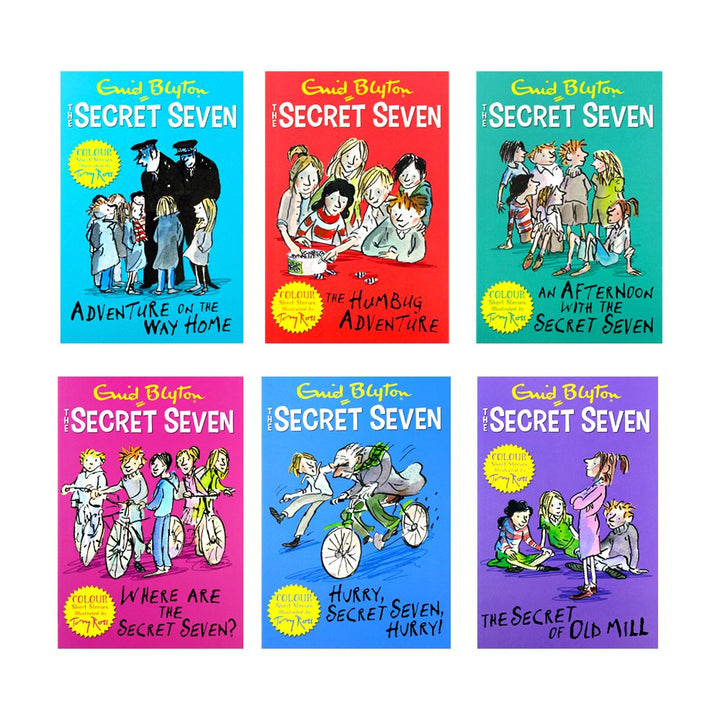 Enid Blyton The Secret Seven 6-Book Short Story Collection Box Set | Adventure, Mystery & Friendship for Kids | Engaging Children's Books for 8+ years