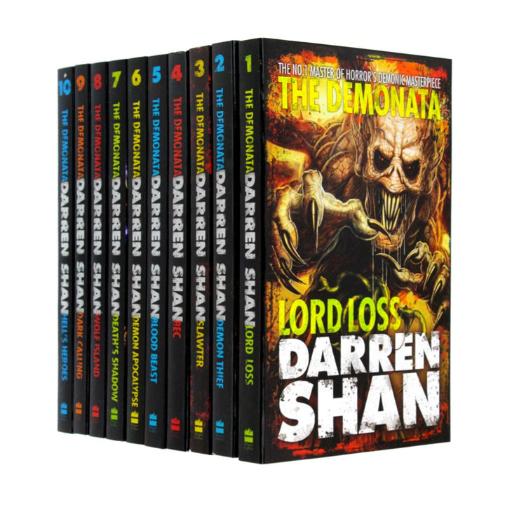 The Darren Shan Demonata Collection 10-Book Set: A Thrilling Fantasy Horror Series for Young Adults & Kids, Packed with Adventure, Suspense & Action!