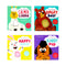 My First Behaviours Touch & Feelings 4 Book Gift Box Set by Dr Naira Wilson Inc Calmer Llama, Angry Bear etc