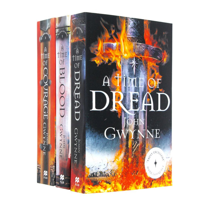 John Gwynne Of Blood and Bone Series 3 Book Collection | Epic Fantasy Adventure with Magic, Battles, Heroes & Quests| Dread, Blood & Courage