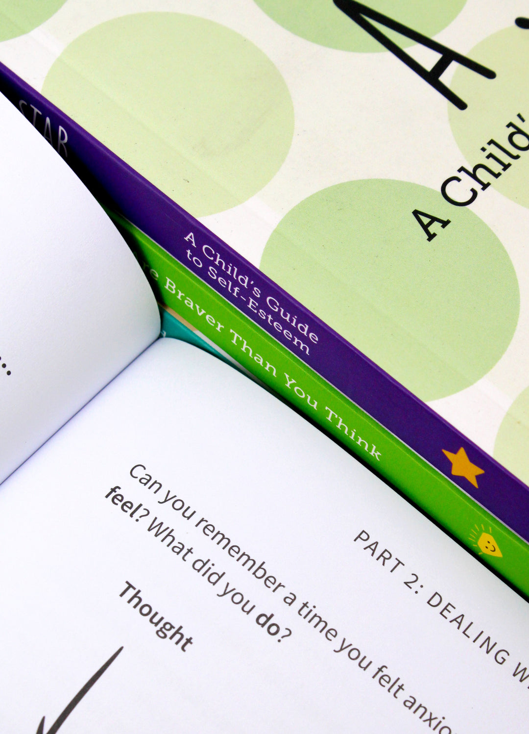 A Child's Guide to Emotions 4-Book Set (Be Strong, Be Brave, You're a Star, Don't Worry Be Happy) | Anxiety Relief & Mood Management for Kids 7-12