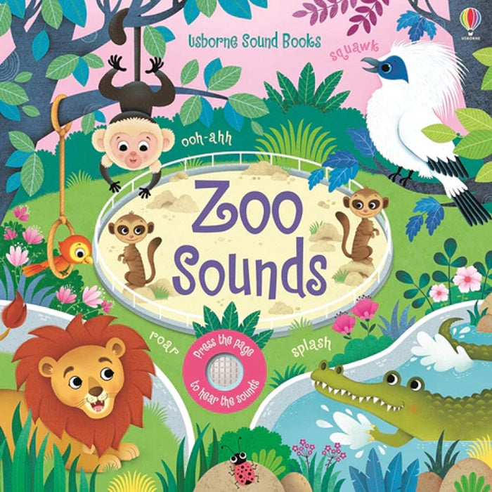 Usborne Zoo Sounds Book by Sam Taplin