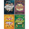 A Cogheart Adventure Series 4 paperback Book Collection Set by Peter Bunzl | Children's Fantasy Adventure Books | Imaginative Stories for 8+ years