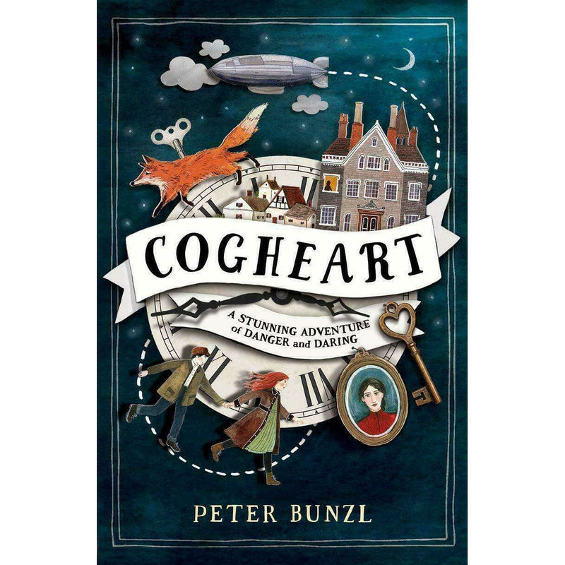 A Cogheart Adventure Series 4 paperback Book Collection Set by Peter Bunzl | Children's Fantasy Adventure Books | Imaginative Stories for 8+ years