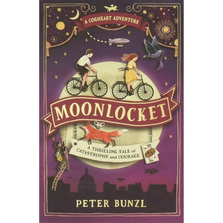 A Cogheart Adventure Series 4 Book Collection Set by Peter Bunzl | Children's Fantasy Adventure Books | Imaginative Stories for 8+ years