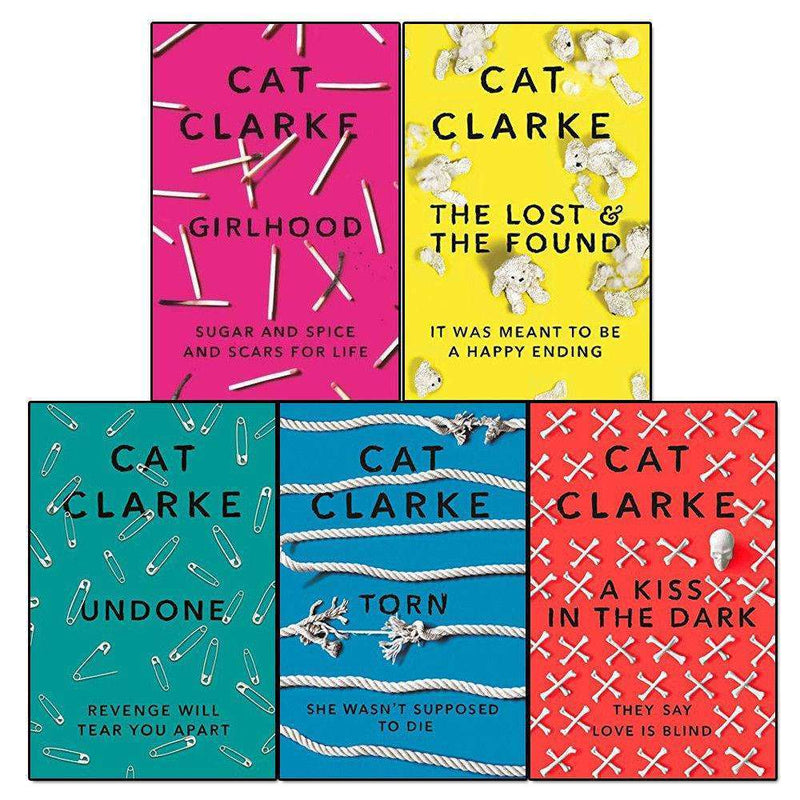 Cat Clarke 5 Books Set Collection A Zoella Book Club Novel Girlhood, Undone