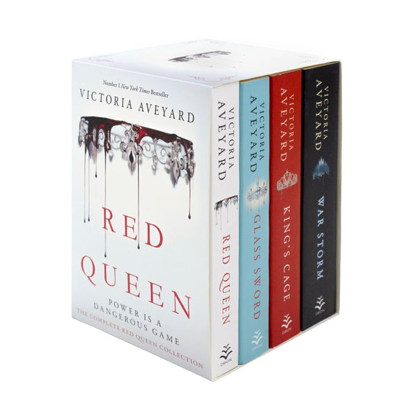 Victoria Aveyard 4 Books Collection Set Red Queen Series War Storm, Glass Sword