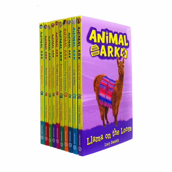 Animal Ark 10 Books Set Collection By Lucy Daniels Inc Lost Kitten, Lonely Pony