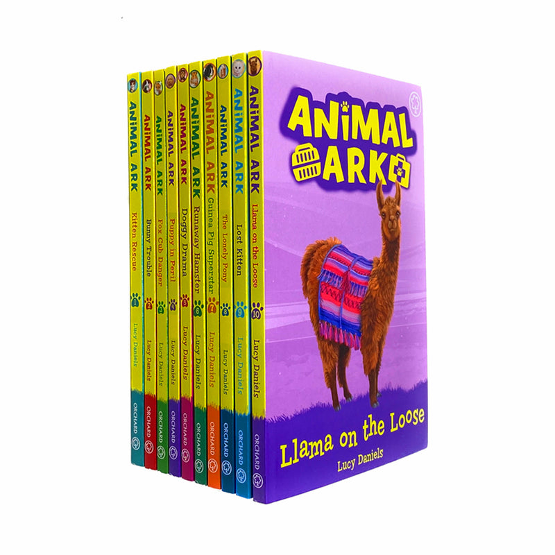 Animal Ark 10 Books Set Collection By Lucy Daniels Inc Lost Kitten, Lonely Pony