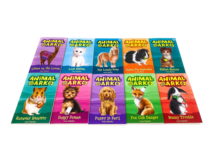 Animal Ark 10-Book Set Collection by Lucy Daniels | Heartwarming Children's Animal Stories, Adventure, Friendship & Rescue - Perfect for Kids Age 8+