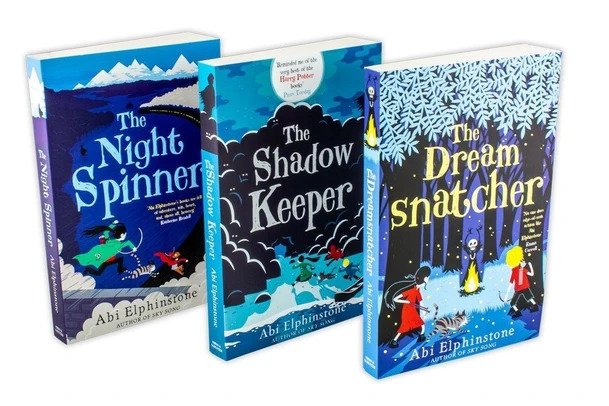 Abi Elphinstone 3 Book Set Collection Dream Snatcher, Shadow Keeper, Night Spinn