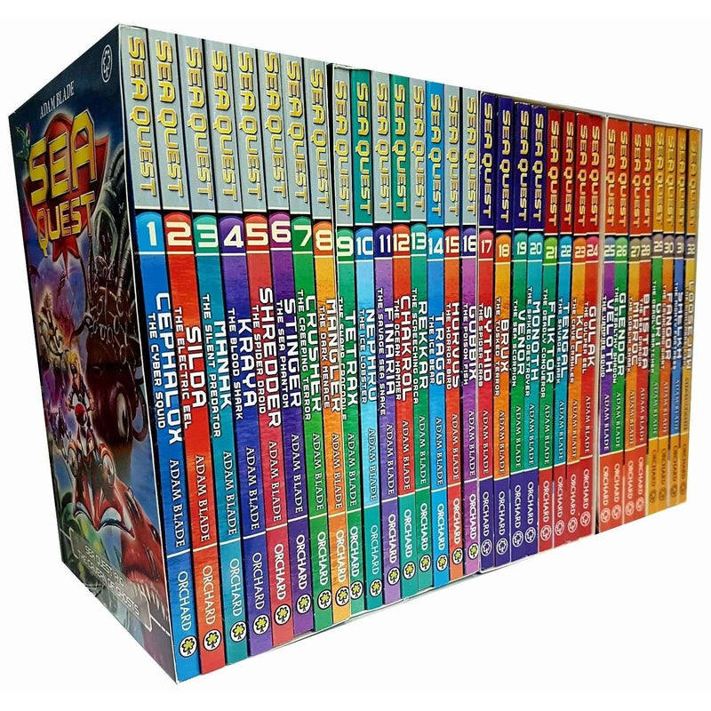 Adam Blade Sea Quest Series 1-8 Collection 32 Books Set Collection