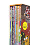 Photo of Adventure Time The Graphic Novel Collection Vol 1-10 on a White Background