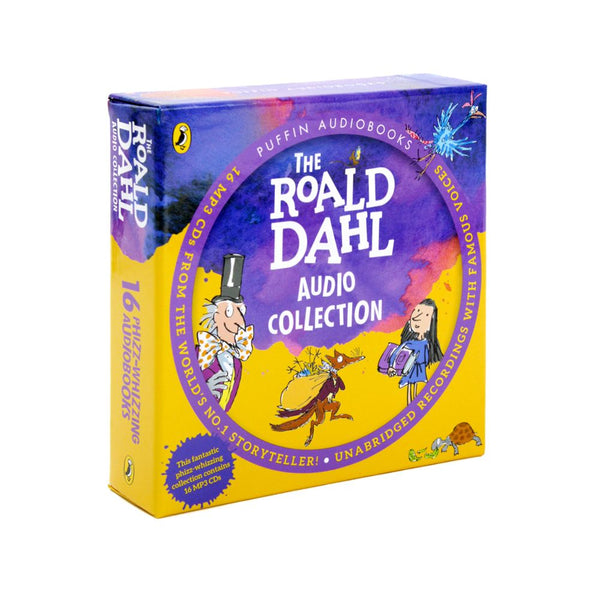 Roald Dahl Phizz Whizzing 16 Audio Book CD MP3 Children Collection Box Set