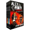 Alex Rider Collection 5-Book Set | Graphic Novels Full of Action, Adventure & Thrills for Kids & Young Adults| Illustrated Stories & Exciting Missions