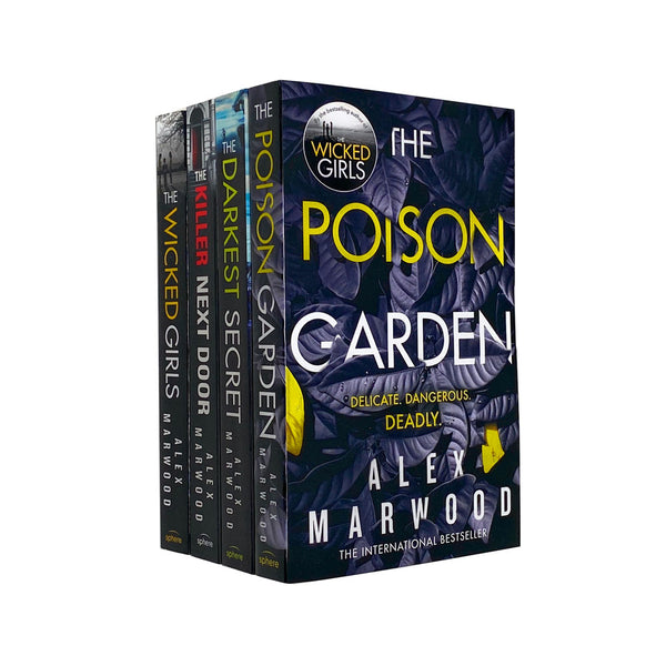 Alex Marwood 4 Books Set Poison Garden, Darkest Secret, Killer Next Door, Wicked